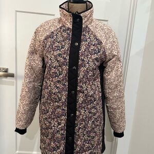 SUNDANCE Saltwater LUXE Quilted Floral Jacket
